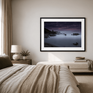 Nua Photography Print After Dark at the Bailey Lighthouse Howth, Co. Dublin Bailey Lighthouse Howth After Dark Print | Nua Photography