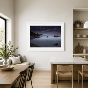 Nua Photography Print After Dark at the Bailey Lighthouse Howth, Co. Dublin Bailey Lighthouse Howth After Dark Print | Nua Photography