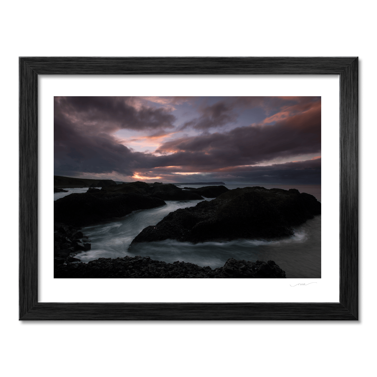 antrim-coast-dramatic-sunset-long-exposure PM