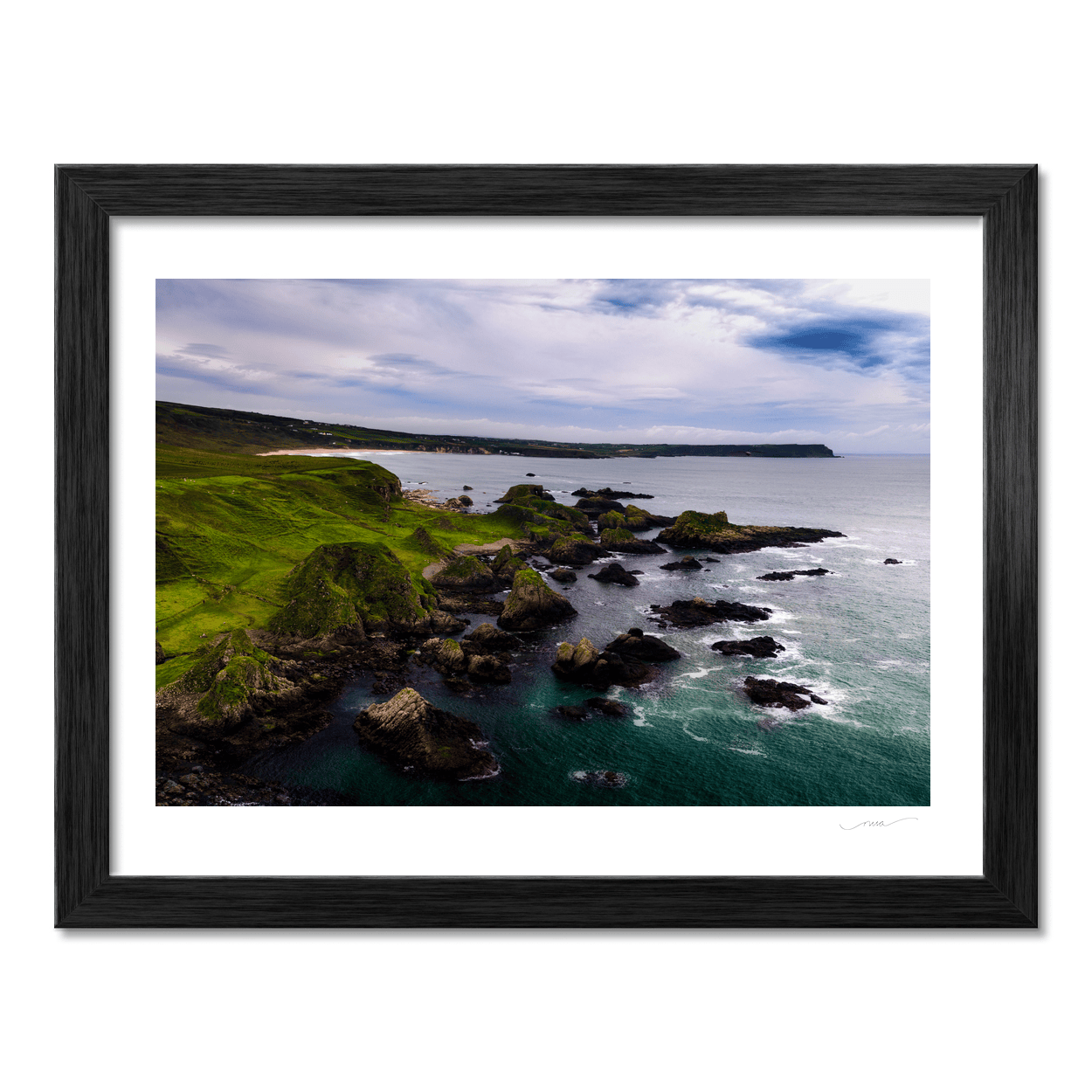 antrim-coast-green-cliffs-rocky-shore-aerial PM