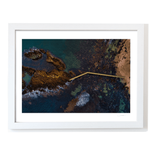 antrim-coast-wooden-pier-aerial-rocky-shoreline WF