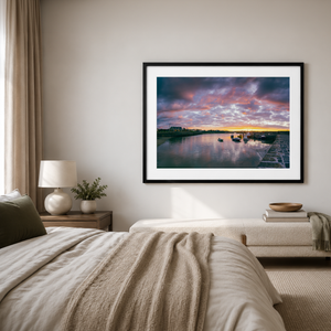 arch-of-red-cloud-over-rush-harbour Pano