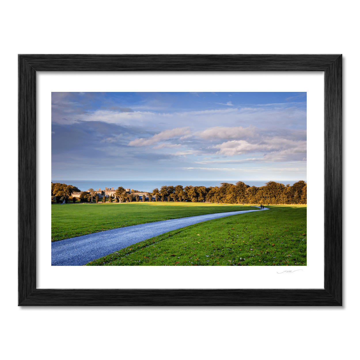 Nua Photography Print Ardgillan Castle and Parkland Autumn Path, Balbriggan Co. Dublin Ardgillan Castle Autumn Path Print | Nua Photography