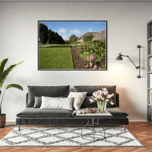 Nua Photography Print Ardgillan Castle Walled Garden in Spring, Balbriggan Co. Dublin Ardgillan Castle Walled Garden Spring Print | Nua | Nua