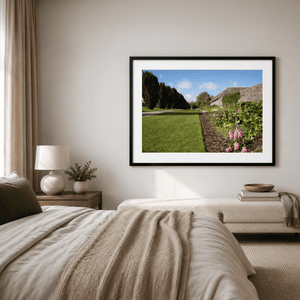 Nua Photography Print Ardgillan Castle Walled Garden in Spring, Balbriggan Co. Dublin Ardgillan Castle Walled Garden Spring Print | Nua | Nua