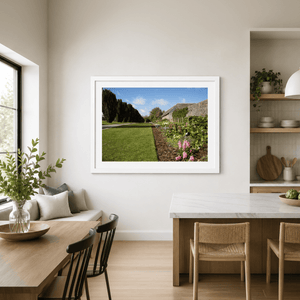 Nua Photography Print Ardgillan Castle Walled Garden in Spring, Balbriggan Co. Dublin Ardgillan Castle Walled Garden Spring Print | Nua | Nua