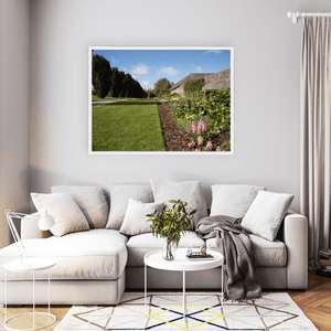Nua Photography Print Ardgillan Castle Walled Garden in Spring, Balbriggan Co. Dublin Ardgillan Castle Walled Garden Spring Print | Nua | Nua