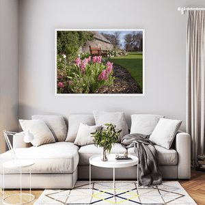 Nua Photography Print Ardgillan Castle Walled Garden Spring Hyacinths, Balbriggan Co. Dublin Ardgillan Walled Garden Spring Flowers | Nua Photography