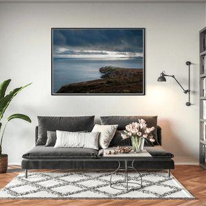 Nua Photography Print The Bailey Lighthouse Dramatic Sky, Howth Co. Dublin Bailey Lighthouse Howth Dramatic Sky | Nua Photography