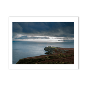 Nua Photography Print The Bailey Lighthouse Dramatic Sky, Howth Co. Dublin Bailey Lighthouse Howth Dramatic Sky | Nua Photography