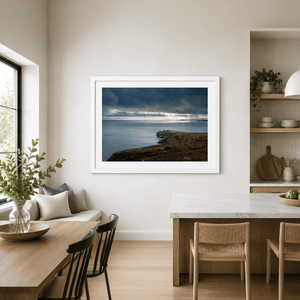 Nua Photography Print The Bailey Lighthouse Dramatic Sky, Howth Co. Dublin Bailey Lighthouse Howth Dramatic Sky | Nua Photography