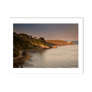 Nua Photography Print Baily Lighthouse at Golden Hour, Howth Co. Dublin Baily Lighthouse Howth Golden Hour Print | Nua Photography