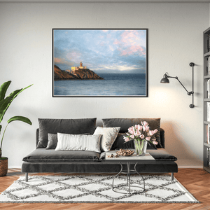 Nua Photography Print The Baily Lighthouse at Golden Hour, Howth Co. Dublin Baily Lighthouse Howth Golden Hour | Nua Photography