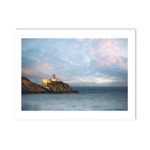Nua Photography Print The Baily Lighthouse at Golden Hour, Howth Co. Dublin Baily Lighthouse Howth Golden Hour | Nua Photography