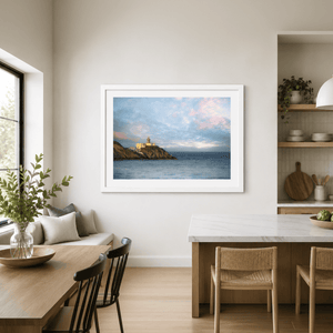 Nua Photography Print The Baily Lighthouse at Golden Hour, Howth Co. Dublin Baily Lighthouse Howth Golden Hour | Nua Photography