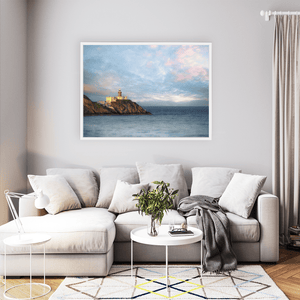 Nua Photography Print The Baily Lighthouse at Golden Hour, Howth Co. Dublin Baily Lighthouse Howth Golden Hour | Nua Photography