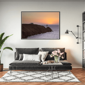 Nua Photography Print Baily Lighthouse at Sunset, Howth Co. Dublin Baily Lighthouse Howth Sunset Print | Nua Photography