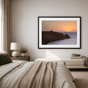 Nua Photography Print Baily Lighthouse at Sunset, Howth Co. Dublin Baily Lighthouse Howth Sunset Print | Nua Photography