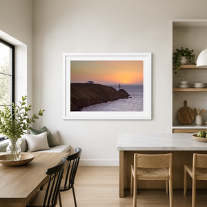 Nua Photography Print Baily Lighthouse at Sunset, Howth Co. Dublin Baily Lighthouse Howth Sunset Print | Nua Photography