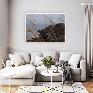 Nua Photography Print Baily Lighthouse Through Wild Grass at Dusk, Howth Co. Dublin Baily Lighthouse Howth at Dusk | Nua Photography