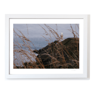 Nua Photography Print Baily Lighthouse Through Wild Grass at Dusk, Howth Co. Dublin Baily Lighthouse Howth at Dusk | Nua Photography