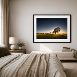 Nua Photography Print Rapeseed Field of Gold at Sunset, Balbriggan Co. Dublin Balbriggan Rapeseed Field Golden Sunset | Nua Photography