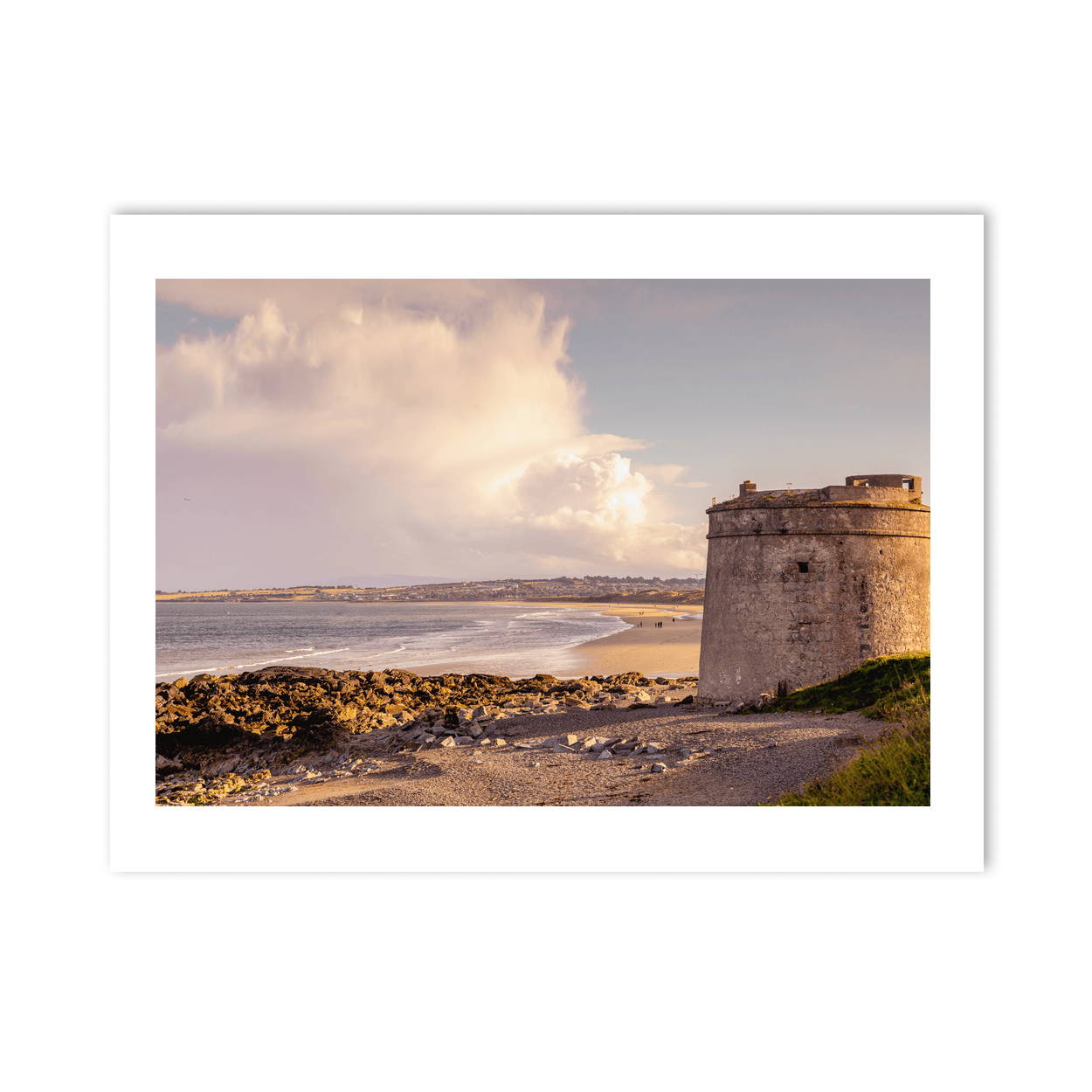 balcarrick-martello-tower-donabate-beach-sunset PM