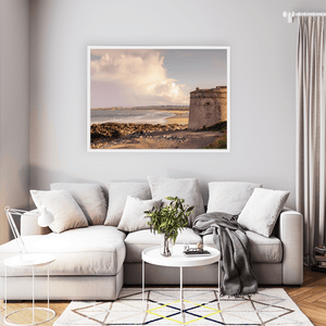 balcarrick-martello-tower-donabate-beach-sunset WFW