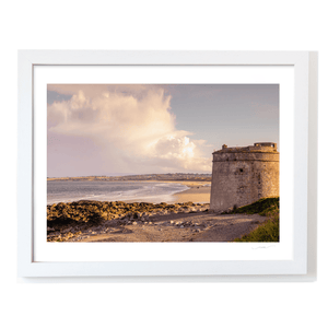 balcarrick-martello-tower-donabate-beach-sunset WF