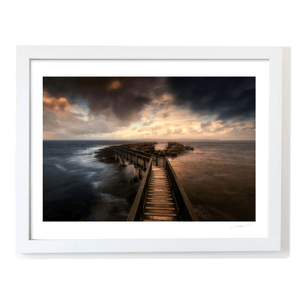 ballintoy-harbour-boardwalk-dramatic-sunset WF