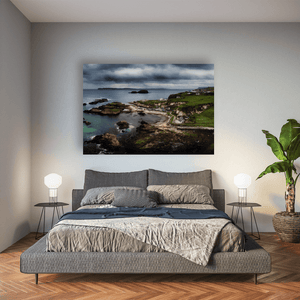 ballintoy-harbour-dramatic-skies-aerial Pano