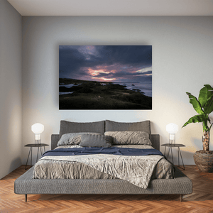 ballintoy-harbour-dramatic-sunset-stormy-sky Pano