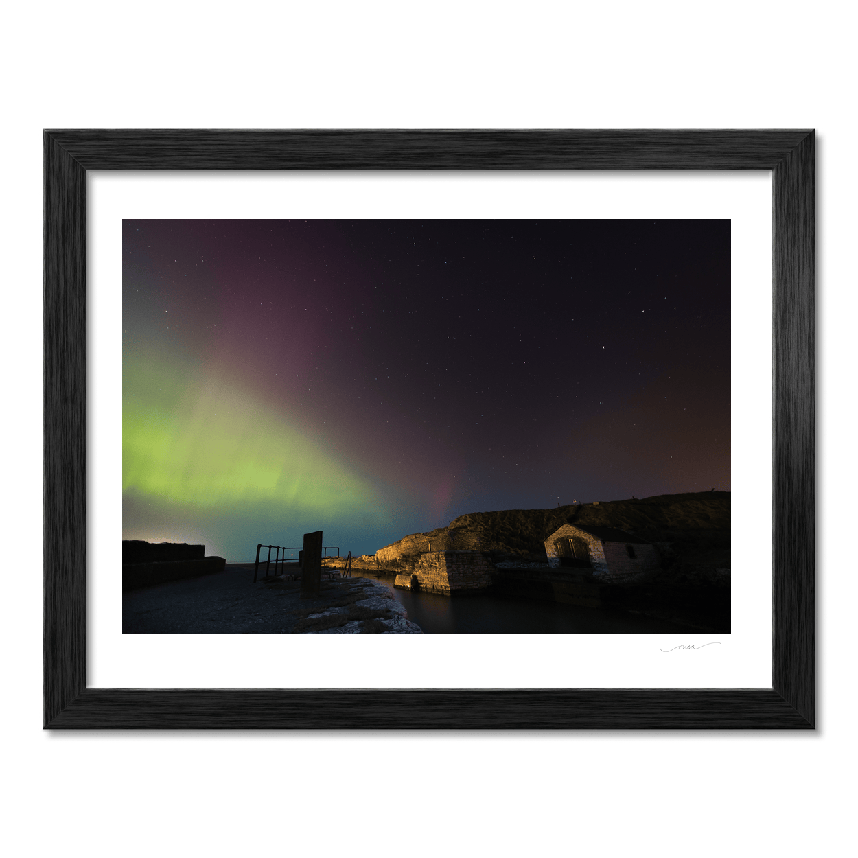 ballintoy-harbour-northern-lights-aurora PM