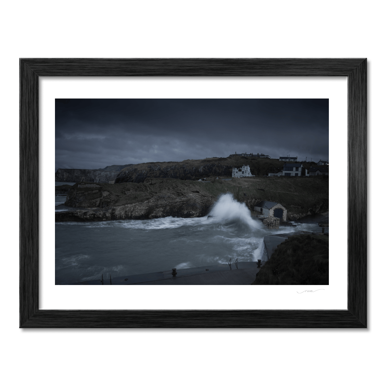 ballintoy-harbour-stormy-waves-crashing PM