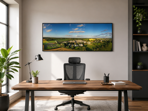 ballyboughal-village-evening-light-aerial BF-Office
