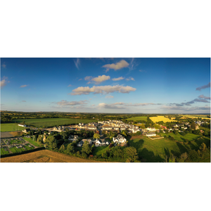 ballyboughal-village-evening-light-aerial PM