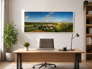 ballyboughal-village-evening-light-aerial WF-Office