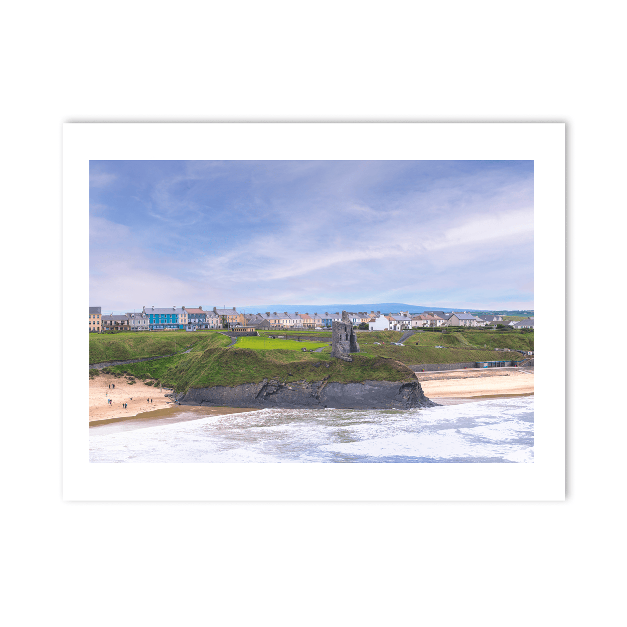 ballybunion-castle-ruins-beach-town-view PM