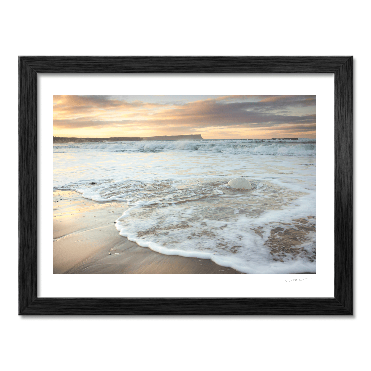 ballycastle-beach-sunset-waves-fair-head PM