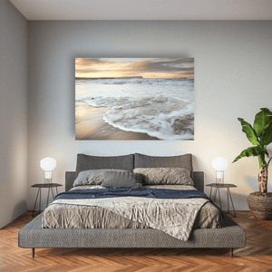 ballycastle-beach-sunset-waves-fair-head Pano