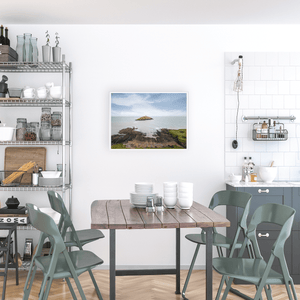 Nua Photography Print Ballycotton Island Lighthouse from the Cliffs, Co. Cork Ballycotton Lighthouse Coastal View Print | Nua Photography