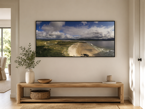 beach-goers-tramore-beach-kiltoorish-donegal BF-Hallway