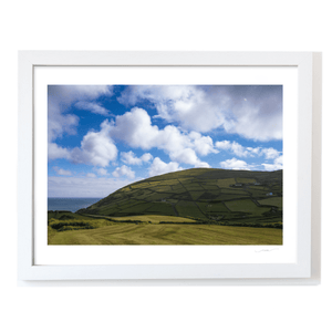 Nua Photography Print Beara Peninsula Patchwork Fields and Atlantic Coast, Co. Cork Beara Peninsula Patchwork Fields Atlantic Coast Print | Nua