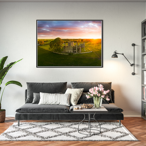 bective-abbey-aerial-sunset-meath BFW