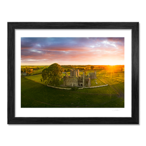 bective-abbey-aerial-sunset-meath BF
