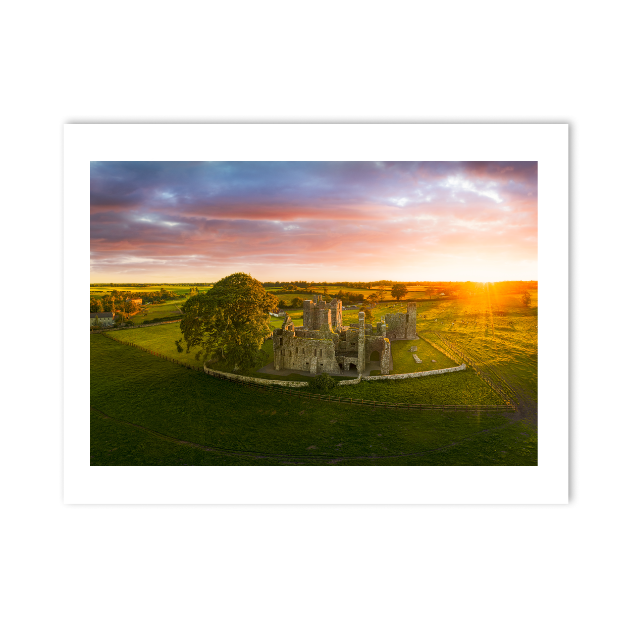 bective-abbey-aerial-sunset-meath PM