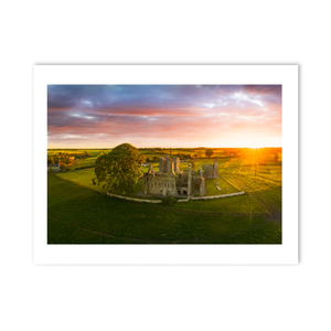 bective-abbey-aerial-sunset-meath PM