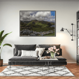 Nua Photography Print Black Valley Mountain Vista with Dramatic Skies, Co. Cork Black Valley Mountain Vista Dramatic Skies Print | Nua Photography
