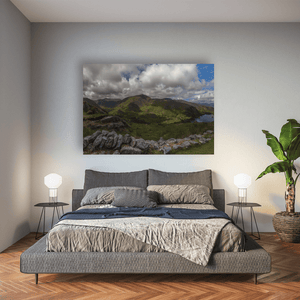 Nua Photography Print Black Valley Mountain Vista with Dramatic Skies, Co. Cork Black Valley Mountain Vista Dramatic Skies Print | Nua Photography