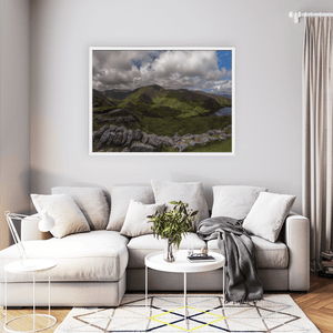 Nua Photography Print Black Valley Mountain Vista with Dramatic Skies, Co. Cork Black Valley Mountain Vista Dramatic Skies Print | Nua Photography